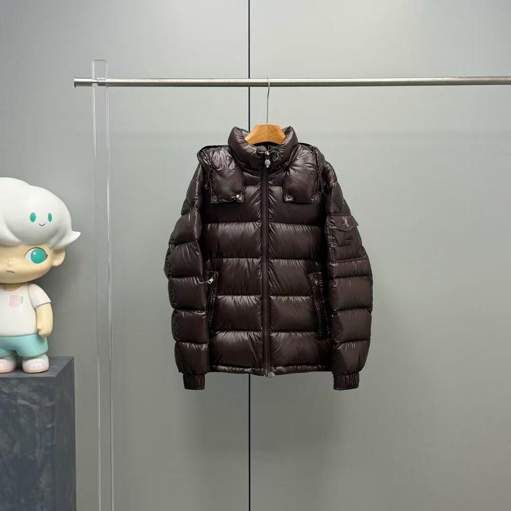 Goose Down High Version Glossy Down Jacket Classic Maya Casual Fashion Winter Men and Women Thickened Warm