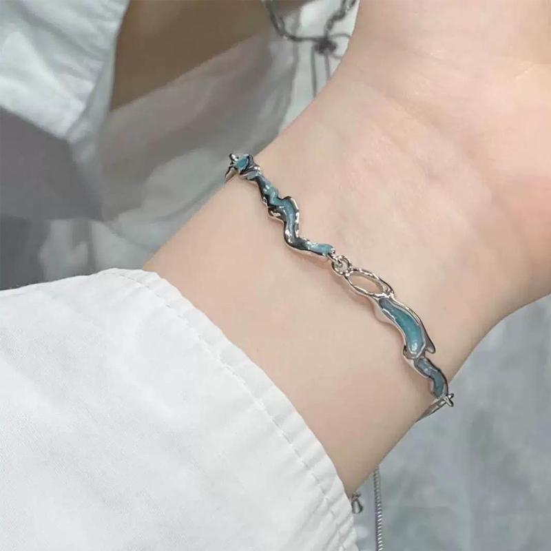 Cherry Blossom Bow Bracelet Advanced Pink Zircon Jewelry Trend Bracelet