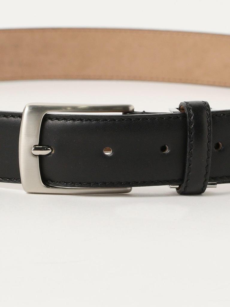 [BEAMS HART] Leather Belt 331mm Leather Belt Men's BLACK FREE