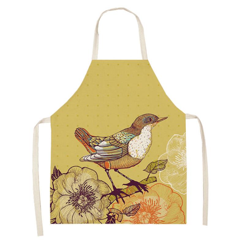 Barista Bird Print Home Kitchen Aprons Womens Kitchen Aprons Master Aprons Kitchen Baking Aprons