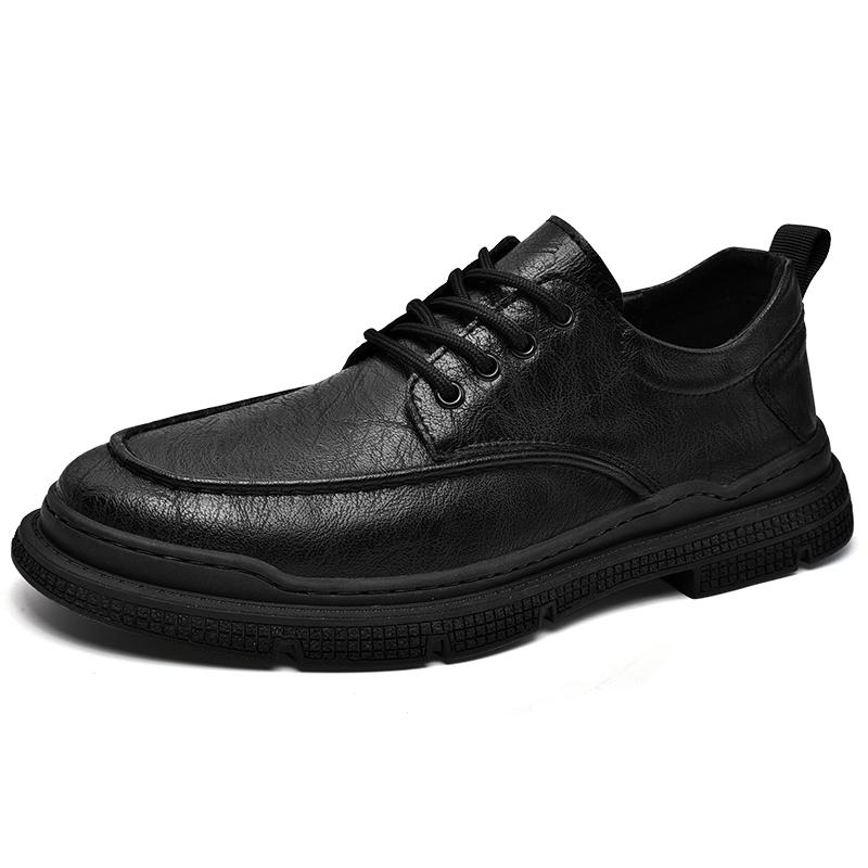 Handmade Retro Genuine Leather Men Shoes Comfortable Casual Leather Shoes Moccasins Man Flats Shoes
