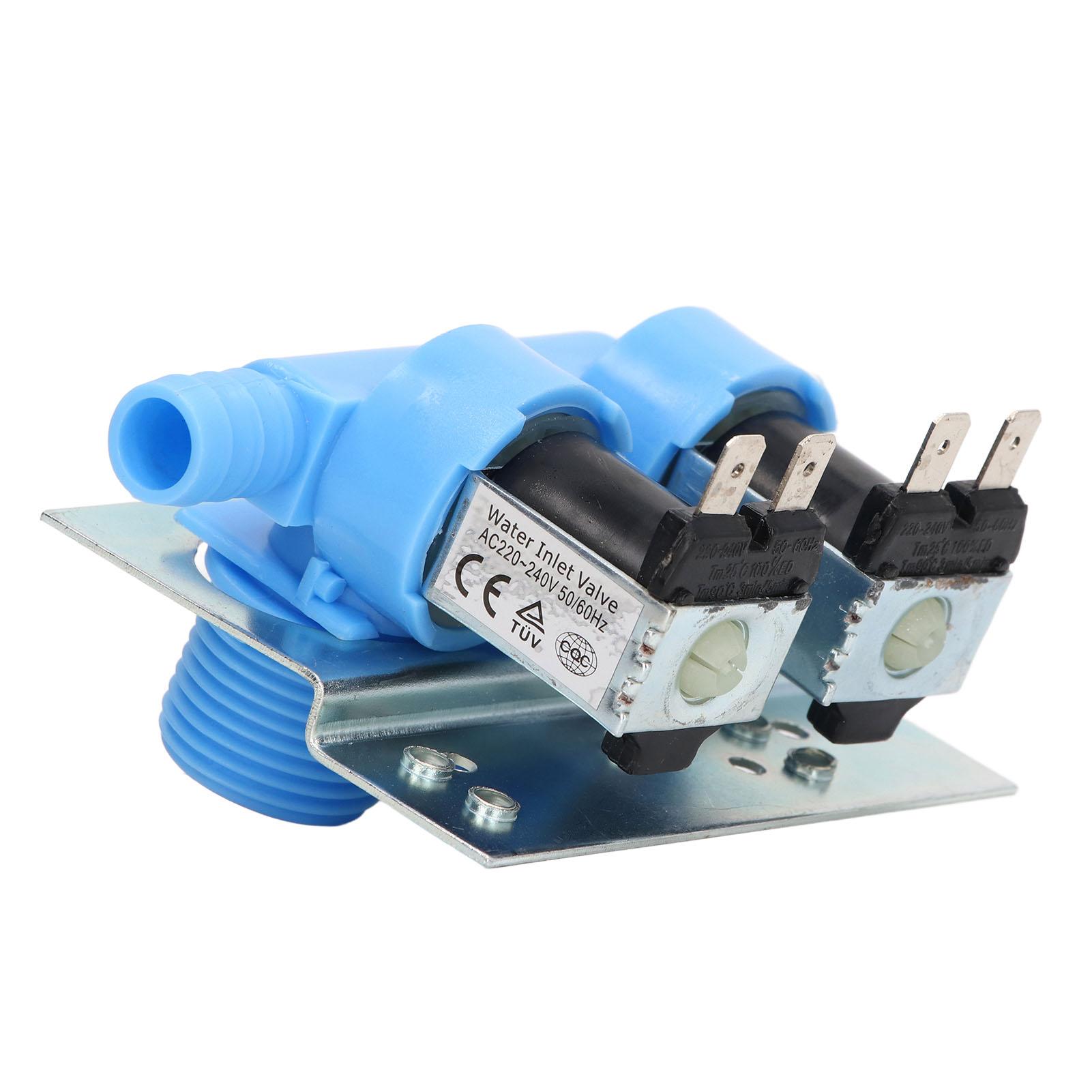 

Комплект клапана подачи воды для стиральной машины с монтажным кронштейном синий 2 головки 285805 Замена AC220240В