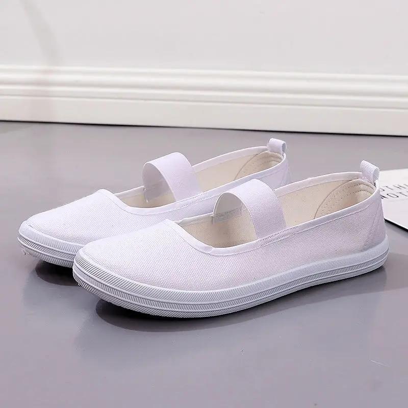 Fashion Flat Slip on Female Footwear Loafers Whit Women's Shoes Designer Vulcanized for Sale New Arrival 2024 Luxury Original Spring A H
