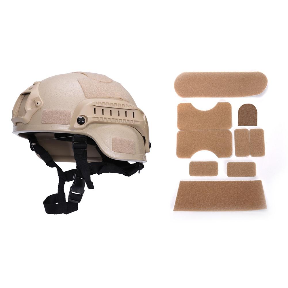 FAST Helm Magischer Klettverschluss Jagd CS Helm Aufnäher Haken und Schlaufe Klebrig für AF Fast Mich IBH M88 Helm Klebeband Abdeckung Aufkleber