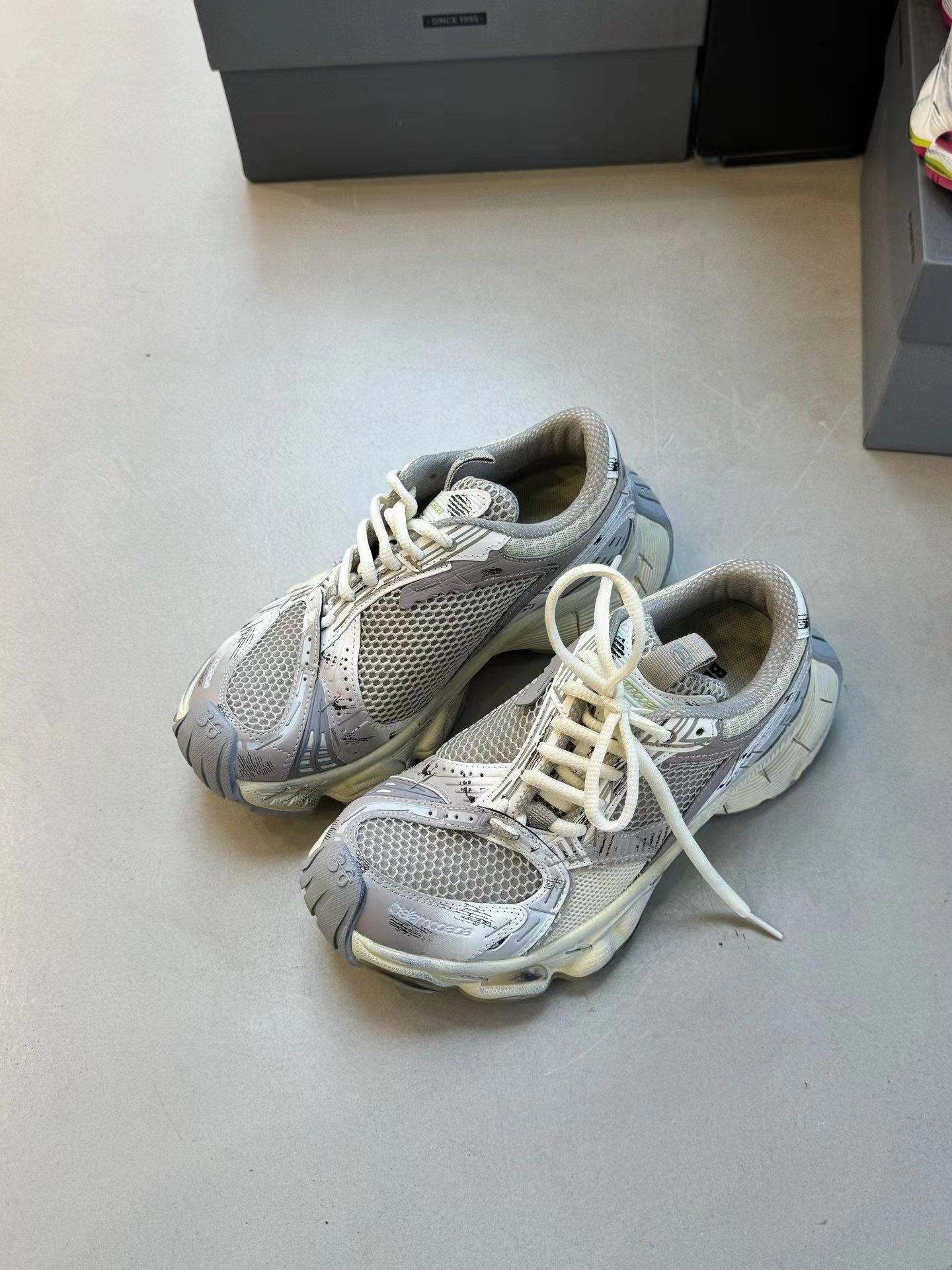 

Кроссовки-степлеры dad shoes в европейском стиле, осенние, ретро, старые, полированные, на толстой подошве, дышащие сетчатые кроссовки 35 бежевый