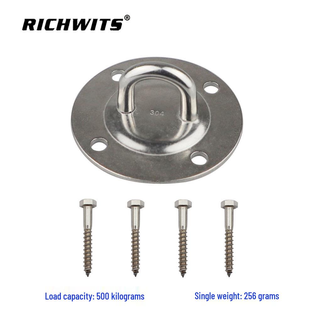 304 Stainless Steel Yoga Hammock Swing Chair Hook with Eyelet