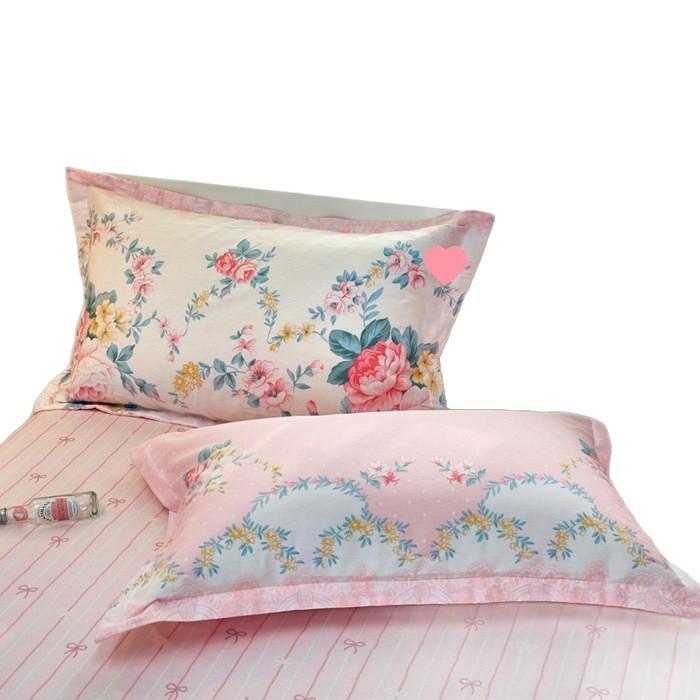 2025 Fresh Floral Print Pure Cotton Pillowcase - All-Cotton Series