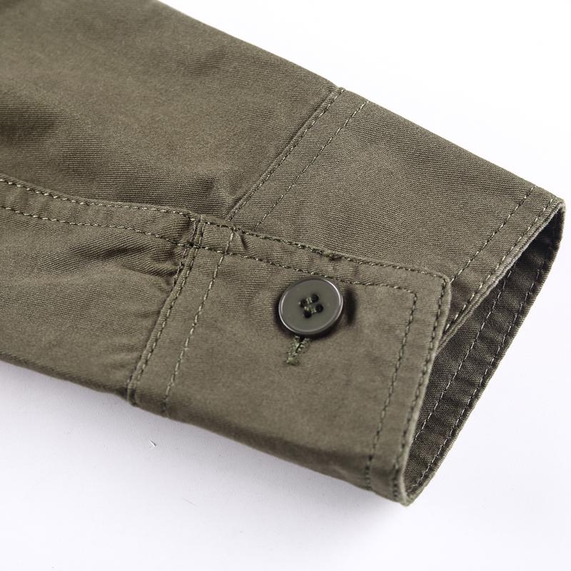 2020 nowa wiosna wojskowa koszula męska 100% bawełniane koszule z długim rękawem dla mężczyzn pagony męskie koszule wojskowe najwyższej jakości odzież męska