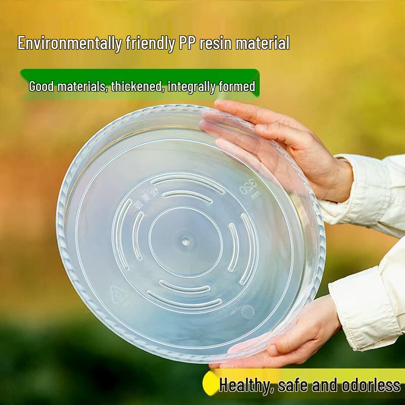 Meinaijia Thickened Round Plastic Plant Pot Saucers