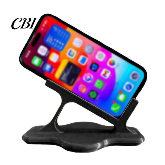 Mechanical Balance Phone Stand Lazy Stand, Ergonomic Curved Holder for Side Lying Bed Desktop Sofa, Hands-Free Cradle Watching Video, Portable