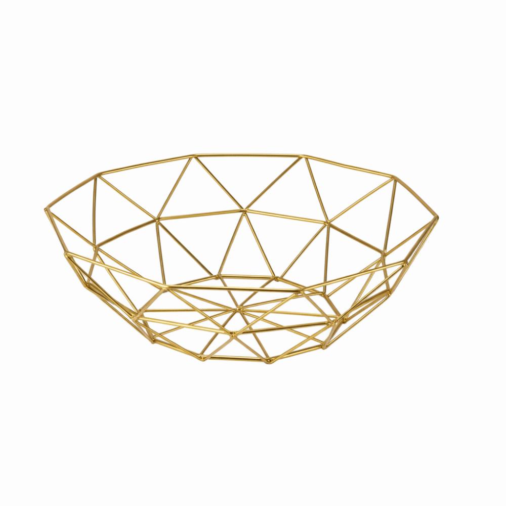 Multi-sizes Sundries Oragnization Plate Black Gold Vegetable Storage Bowls Kitchen Tool  Kitchen