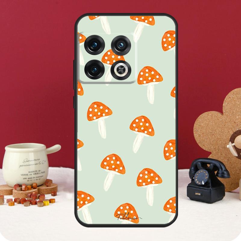 

Mushroom Cover For OnePlus Nord 4 CE 3 2 Lite N30 N20 N10 OnePlus 10T 8T 13R 12R 13 12 11 10 Pro Case OnePlus 11