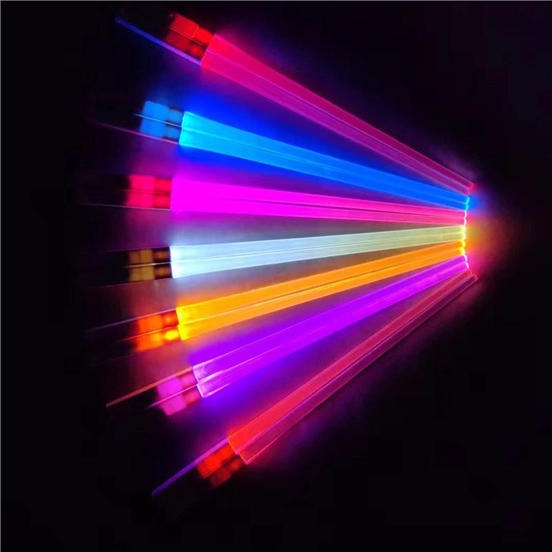 

Светящиеся светодиодные палочки для еды TikTok: Флуоресцентный, Съемный, Дезинфицируемый, Безопасный для детей Blue Single