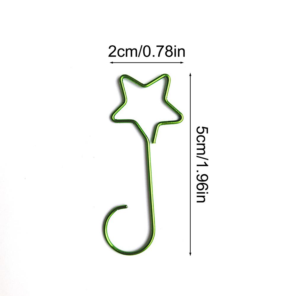 Weihnachts-Pentagramm-Hängezubehör, Geschenkkränze, Artefaktdekorationen, Hängehaken, Mehrere Sets