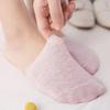 Thin Half Palm Socks Solid Color Invisible Half Socks Breathable Forefoot Socks  Summer