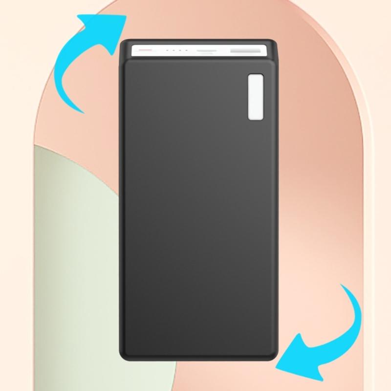 Precise Fit Silicone Cover Design for 12000mAh 66W Powerbank Shell Sleeves Ensuring Secure Holding Without Tools