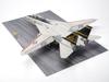 Tamiya 1/48 Masterpiece Aircraft Series No. 122 Grumman F-14A Tomcat (Late Model) Launch Set Plastic Model Kit 61122