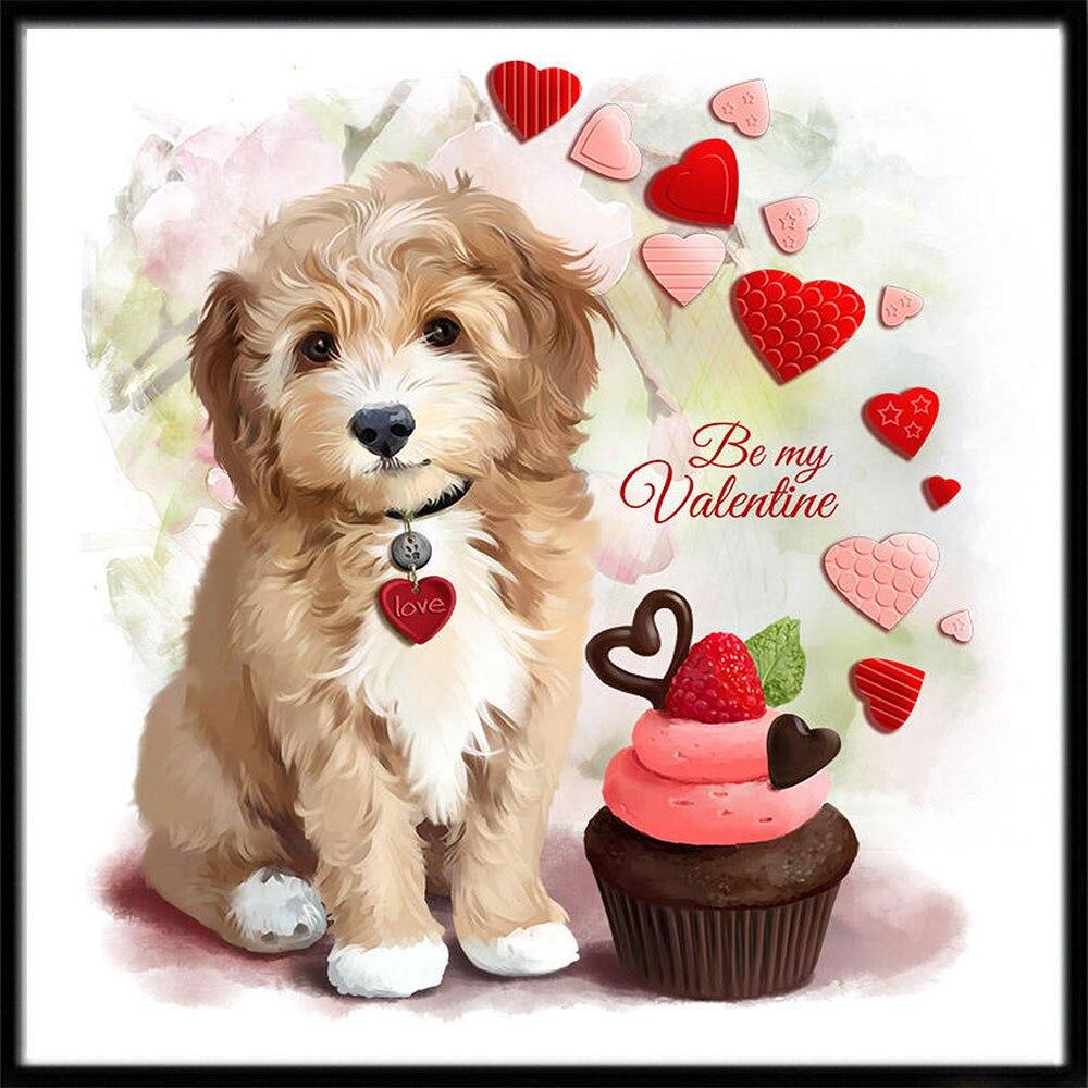 5D-Diamantmalerei zum Selbermachen, Tierserie, handgefertigt, voller Diamant, Strass bestickt, Mosaik-Gruppenbox, Heimdekoration, Geschenk