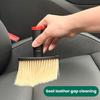 1/2Pcs Car Vent Cleaning Brush Anti-Slip Handle Comfortable Grip Gap Brush