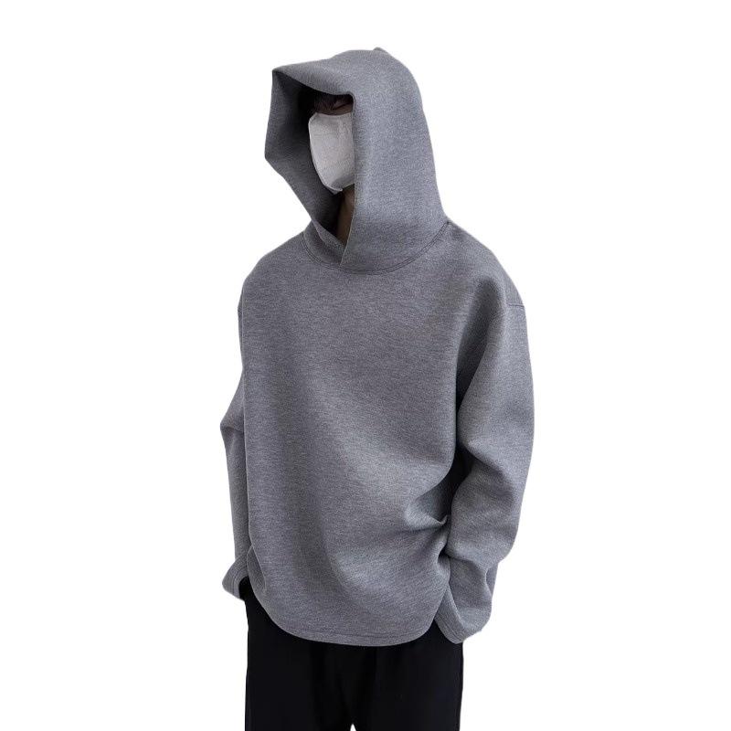 Men's American Style Hooded Sweatshirt: Trendy, Long-Sleeved, Spring/Autumn/Winter, Loose Fit, Casual Jacket for Couples