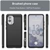 Carbon Fiber Texture TPU Case for Nokia X30 X100 XR20 X10 X20 Shockproof Protective Cover Funda Coque