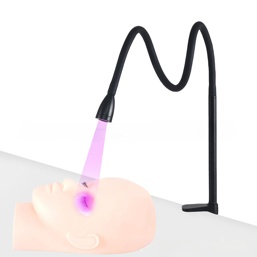 Professional Beauty Salon Equipment UV Eyelash Glue Phototherapy Lamp Pedal Foot Control LED Beauty Nail Floor Light