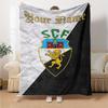 Name Custom SC Farense Print Flannel Blanket High Quality Warm Comfortable Cover for All Seasons Perfect for Gifts Home Decor