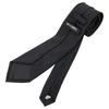 [ao-LABEL] Brand Necktie, Black Necktie, Formal Occasions (FuneralWakeMemorial Service), Plain Black