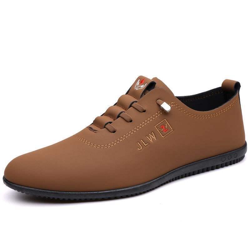 

Men s 2025 Breathable Leather Loafers - Anti-Odor, Slip-On Casual Shoes 44