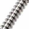 4PCS Metal Guitar Neck Mounting Screws Silver Guitar Neck Joint Ferrules  Electric Guitar