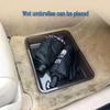 Car Interior Storage Tray: Plastic Shoe and Umbrella Organizer for Under-Seat Use