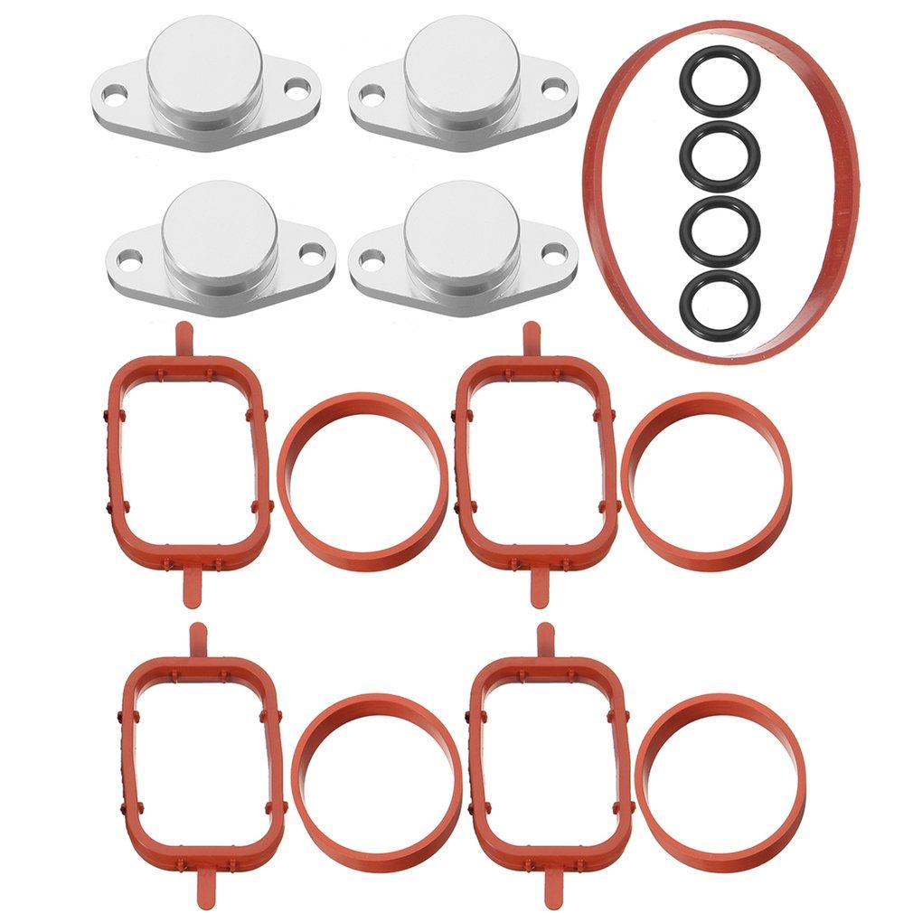 Dichtung Motor 4 X 22 Mm Drallklappen Swirl Flaps Mit Dichtungen Der Ansaugbrücken Für Dichtung Set