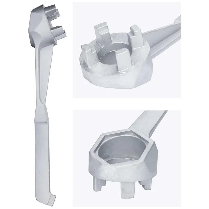 Aluminum Bung Wrench for 10 15 20 30 50 55 Gallon Drum Heavy Duty Barrel Opener Tool