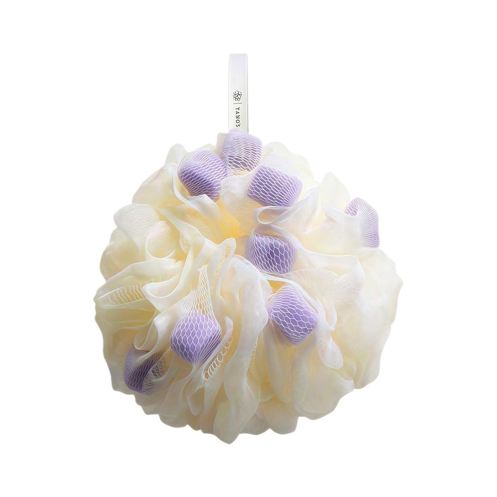 Bath Flower Ball High-end Exfoliating Scrub Sponge Body Scrub Exfoliating Device Soft Shower Cleaning Brush Back Cleaning
