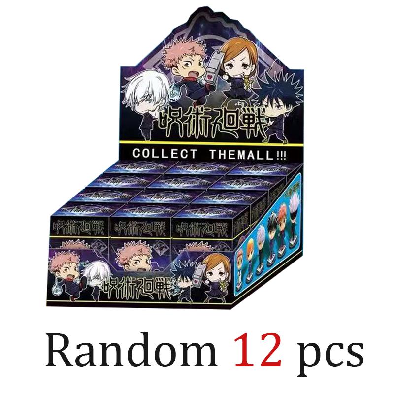 חדש 2026 12 יחידות/סט דמויות אנימה Jujutsu Kaisen דגם צעצועים צעצועים