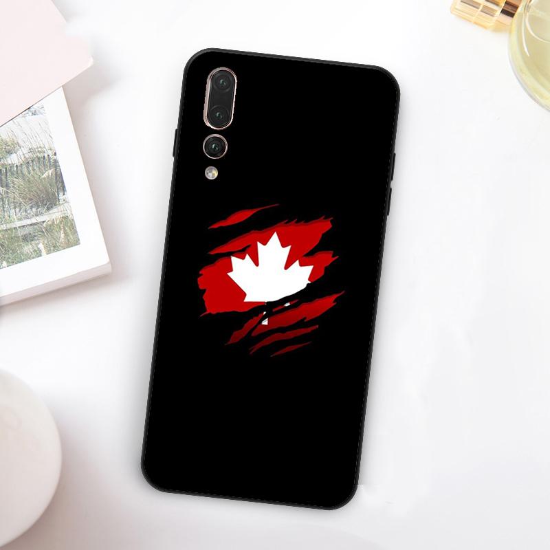 Canada Canadian Flag For Huawei Nova Y60 Y70 Y90 Y72 Y73 Y61 Y91 7i 8i 11i 12i 12s 9 10 SE P20 P30 P40 Lite Case