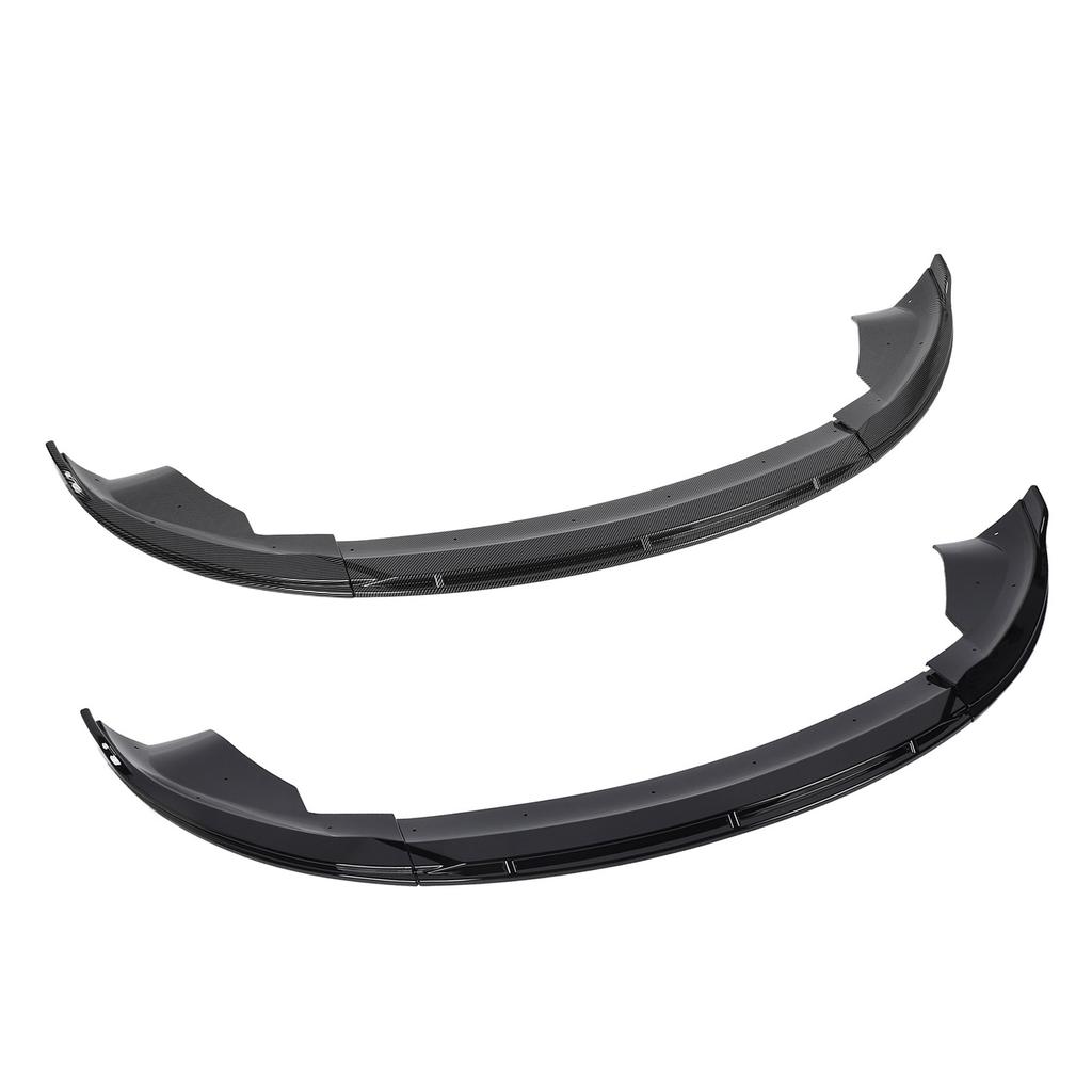 Front Bumper Lip Spoiler Splitter 3 Stage Front Bumper Lip Body Kit Replacement for  Model 3 20