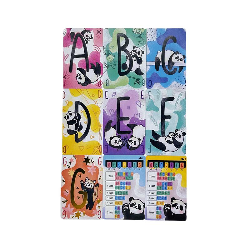 PANDA PANDA Board Game A Fun Card Game for Adults and Families 15 Minutes Playtime 2 To 4 Players Compact Small Box Design