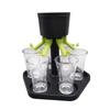 Tool Drinking Game With 6 Shot Glasses Bar Accessories Beer Dispenser Rack Wine Dispenser Wine Set