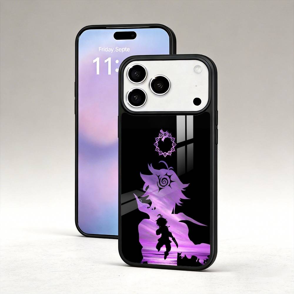 Seven D-Deadly Sins Meliodas Phone Case For iPhone17,16,15,14,13,12,Pro,Max,Magnetic For Magsafe Wireless Charging