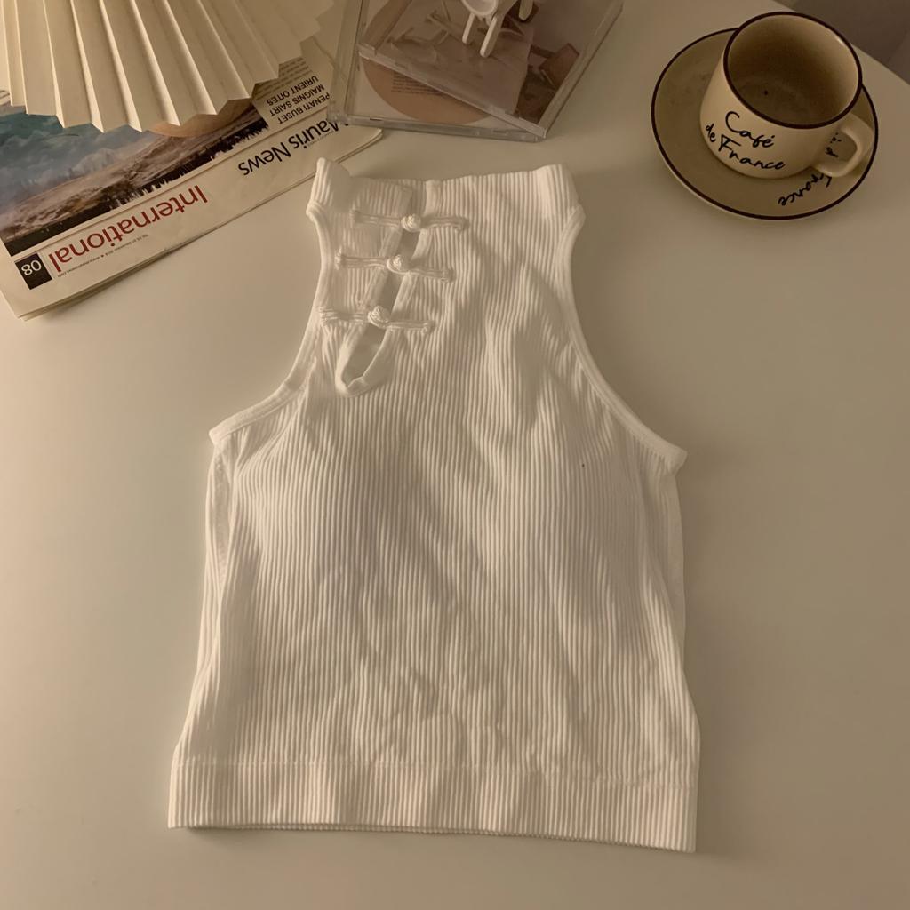 Nepravidelná vesta na ramínka s hrudní vycpávkou Retro Pikantní dívky Integrovaný spodní díl a Dámské spodní prádlo Podprsenka Design