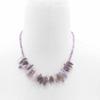 Amethyst Gemstone Necklace - Longstone Gem