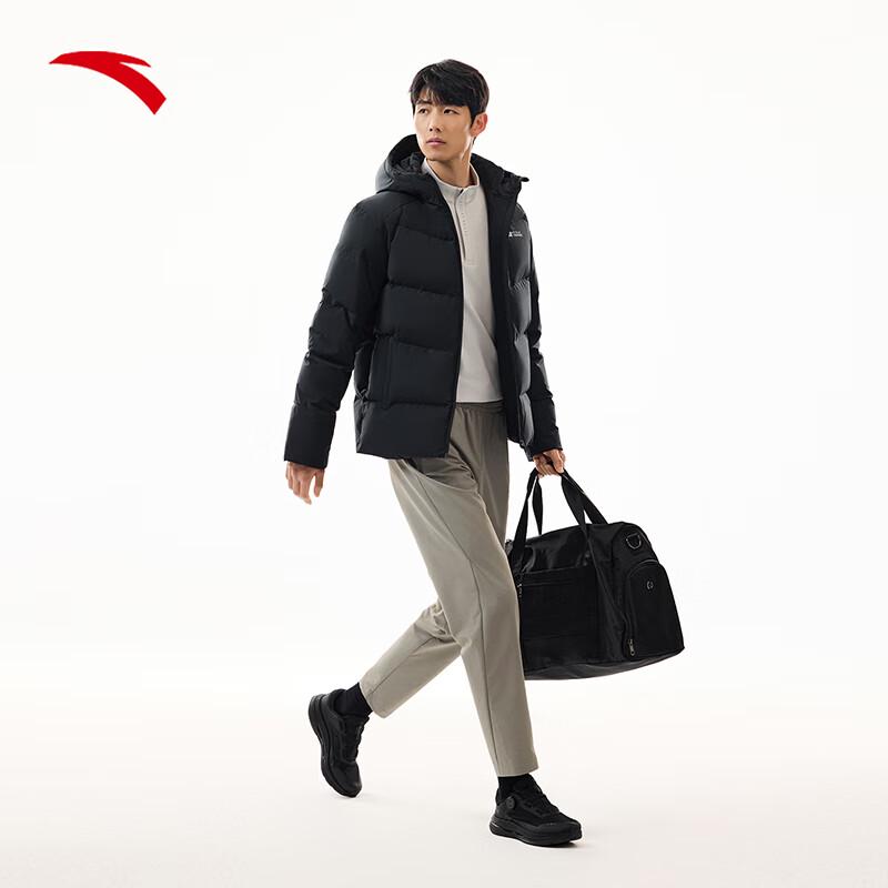 Anta Men's Hooded Puffer Down Jacket