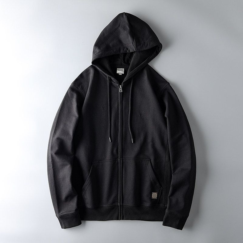 Zipper Sweater Deconstructed Export American Style Casual Cardigan