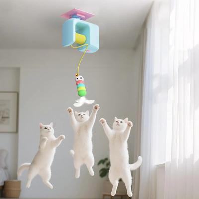 The New Type Of Cat Electric Smart Hanging Door Toy Is A Self-entertainment Entertaining And Cat-teasing Wonder