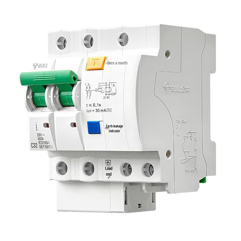 BULL 2 Pole Residual Current Circuit Breaker