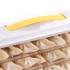Dumpling Storage Container Food Grade Plastic Refrigerator Dumpling Storage Box for Home