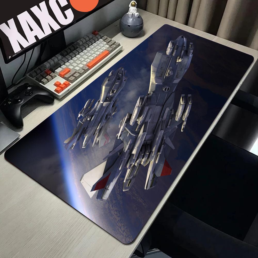 Star Citizen Mauspad XXL Computermatte 900x300x3mm Gaming-Mauspad Groß Bunt Padmouse Tastatur Spiele PC Gamer Schreibtisch
