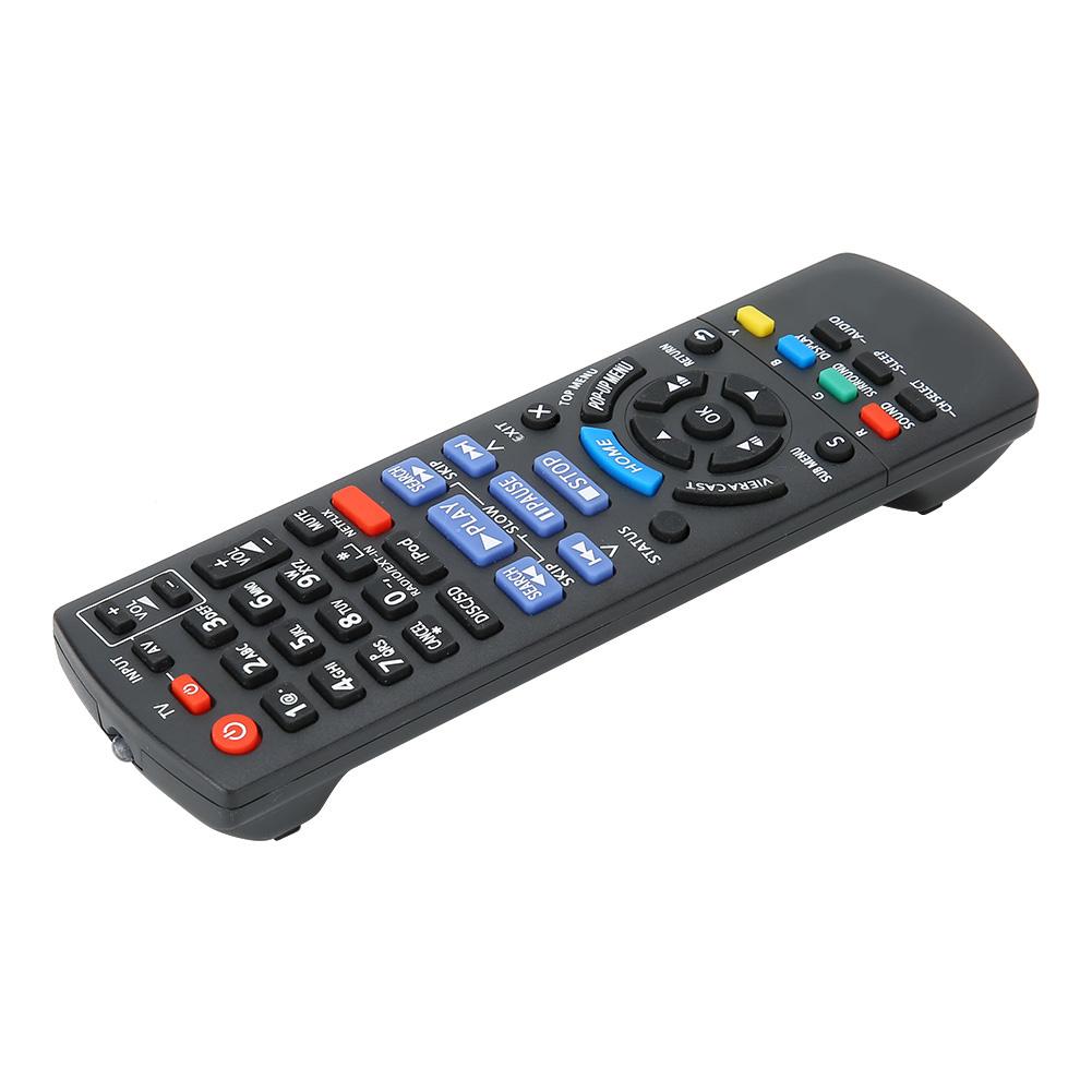 N2QAYB000629 Schwarze Fernbedienung für Fernseher Ersatz für LCD-Fernseher Videorecorder DVDN2QAYB000629