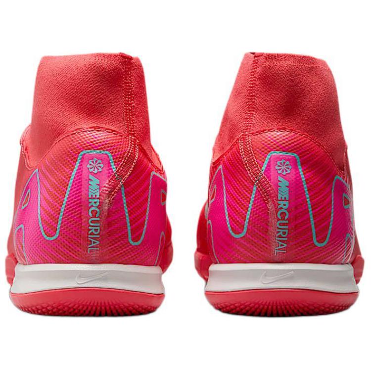 Nike Zoom Mercurial Superfly 10 Academy IC Mad Energy Pack Pánské sálové boty Red Ember-Glow Aurora-Green FQ8332-800
